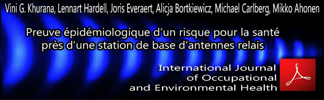 International_Journal_Preuve_epidemiologique_ d_un_risque_pour_la_Sante_pres_d_une_station_de_base_antennes_relais_10_2010